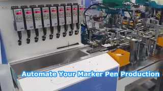 Automatic Marker Pen Assembly and Filling Machine Solution