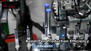 Automatic Straight Fluid Pen Assembly and Filling Machine